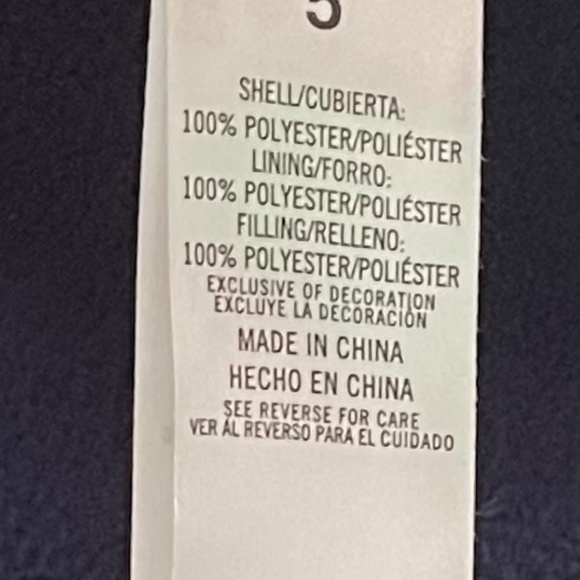 Girls Nautica Puffer Jacket Size 5 - Picture 9 of 12